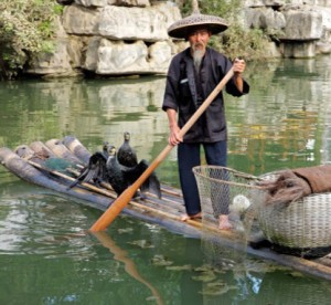 La pêche au coup traditionnelle chinoise