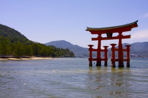 Torii de l'île de Miyajima, porte du Japon !