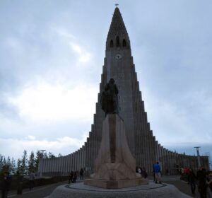 L'église luthérienne Hallgrímskirkja, le symbole de Reykjavik.