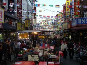 Marché de Namdaemun Séoul